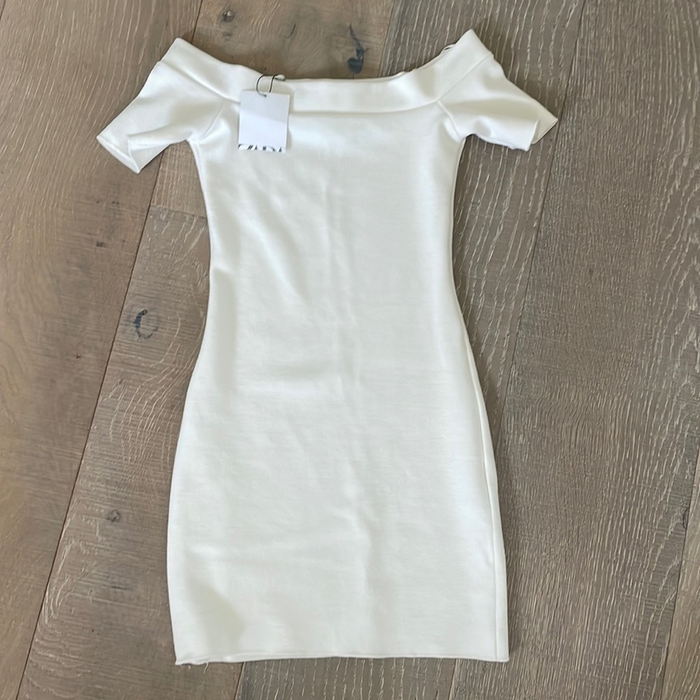 Zara White Dress